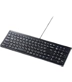 Amazon.co.jp: バッファロー BUFFALO USB接続 有線スリムキーボード