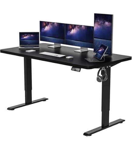 Amazon | ErGear (エルギア) 電動スタンディングデスク 高さ調節可能