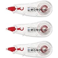 トンボ鉛筆 修正テープ MONO モノCC 5mm 3個 KCB-326