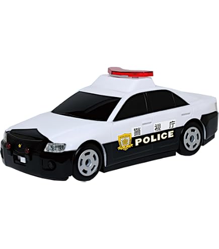 Amazon.co.jp: ポケットトミカ ビッグシリーズ おかたづけパトカー 全1