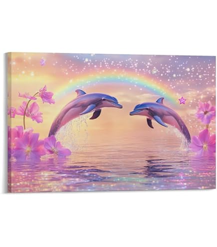 Amazon.co.jp: ポスター クリスチャン ラッセン オーシャン