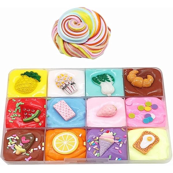 Amazon.co.jp: スライム バター 7個セット ふわふわスライムバター