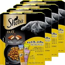 Amazon | シーバ デュオ 成猫用 厳選お魚とお肉味グルメセレクション 