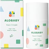 アロベビー フェイスクリーム 50g ベビークリーム 赤ちゃんの顔とお口まわりの保湿クリーム 無香料 無添加 国産オーガニック | 99%以上天然由来