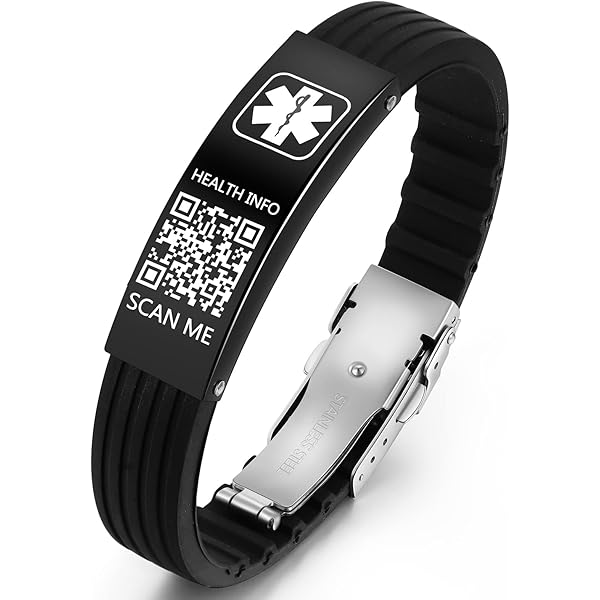 POTS Medical Alert Keychain - Postural Orthostatic Tachycardia Syndrome ID Tag