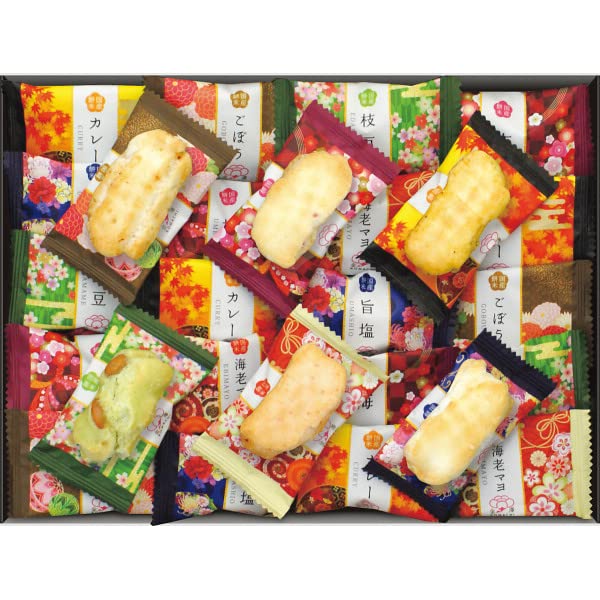 金澤兼六製菓 金澤小町【包装済 公式の手提げ袋付】菓子折り 御菓子 ギフト おかき 個包装 手土産 差し入れ お礼 お祝い お返し 内祝い お供え 贈り物 (KMC-15R)
