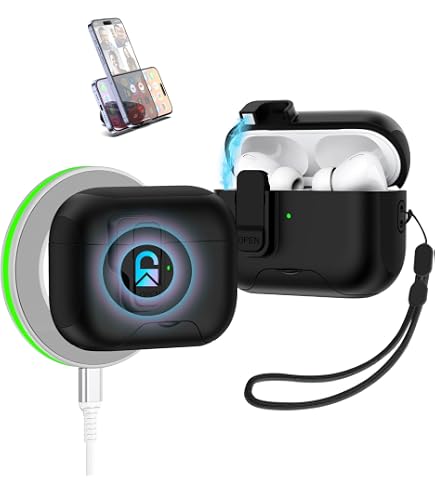 Amazon.co.jp: 【RAPTIC】 AirPods Pro2 対応 ケース 耐衝撃 カラビナ