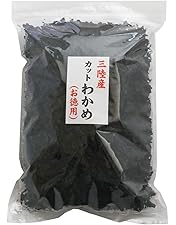 Amazon.co.jp: 三陸産 カットわかめ 乾燥（チャック袋入） 500g 乾燥