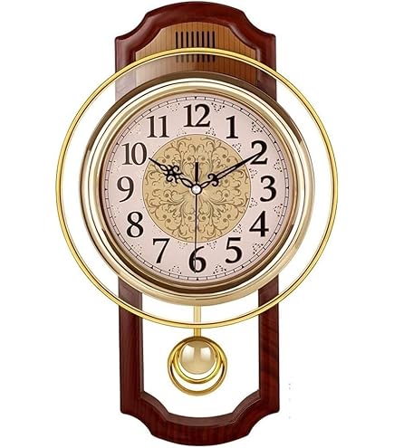 Amazon.co.jp: リズム(RHYTHM) 柱 掛け時計 アナログ モダンライフM05