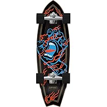 H536\" SANTA CRUZ スケートボード Amazon | Santa Cruz Inferno Hand Shark 9.85インチ x 31.5