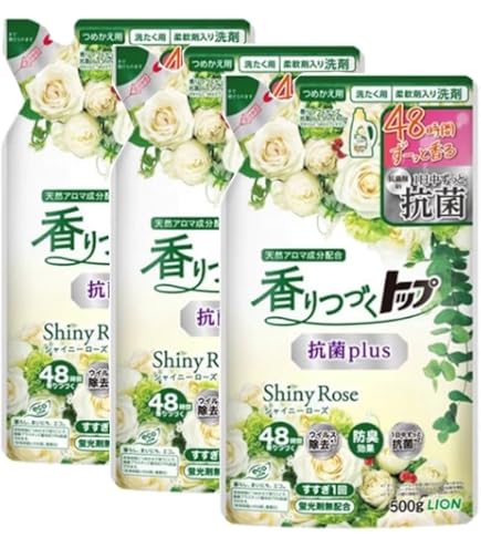 Amazon | 【まとめ買い】香りつづくトップ 抗菌プラス Shiny Rose