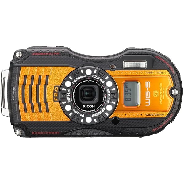 Amazon | RICOH 防水デジタルカメラ RICOH WG-4 ライムイエロー 防水 