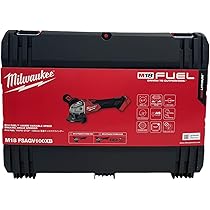 Milwaukee - s25t-0334n【中古】【未使用】ミルウォーキー M18 FSAGV100 M18 FUEL RAPID STOP 100mm 変速ディスクグラインダー 3.0Ahバッテリー 充電器付 m18-fsagv125xb-hero01.jpeg