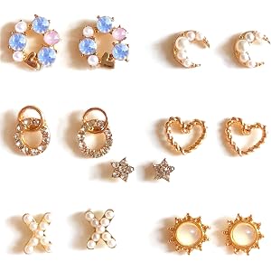 ピアス セット サージカルステンレス ピアス 可愛い 樹脂ピアス シンプル 韓国 7ペア人気 金属アレルギー対応 パール…