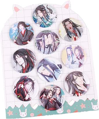全ての 陳情令 魔道祖師 ラジオドラマ完結記念 缶バッジ 藍忘機 誕生日 手帳 付箋 キャラクターグッズ News Elegantsite Gr