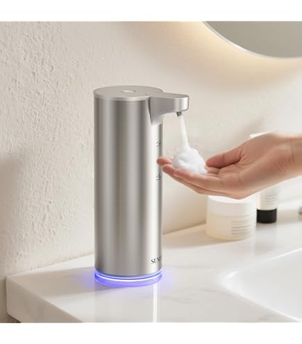 Amazon｜simplehuman ウォールマウントポンプ 444ml×3 トリプル BT1029