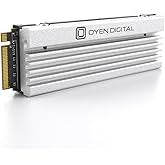 Oyen Digital Dash Pro 8TB NVMe PCIe TLC NAND SSD with Heatsink, Compatible with Sony PS5 Internal M.2 Slot