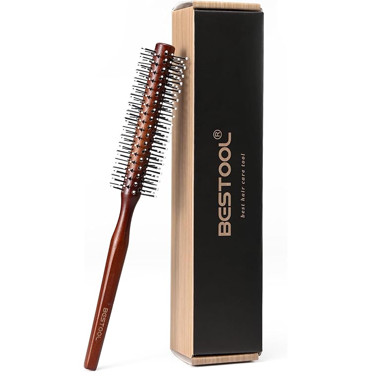 Amazon | キヌガワカンパニー ヘアブラシ ブローブラシ 表 長いピン