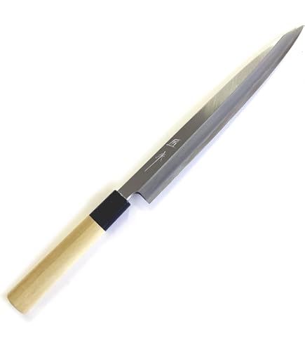 Amazon｜正本総本店 本霞・玉白鋼 柳刃刺身庖丁 24cm 刀身:玉白鋼、柄