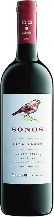 【チェリーやスミレの香り】メロニ・ヴィニ・ソノス[イタリア/赤ワイン/ミディアムボディ/winery direct]