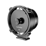 Letrater PLレンズマウントアダプター、PLからソニーE/NEXマウントカメラA7S3/FS7/5/FX9/A7R4/R3/aシリーズ/NEXシリーズ(PL-E/PL-NEXブラック) シネレンズコンバーター 銅マウント2個 キャップ2個 レンチ1個とクロス1個