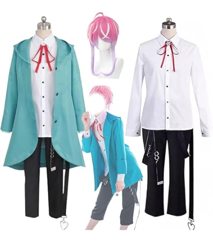 Amazon | 雨滴cosヒプノシスマイク 飴村乱数 コスプレ衣装 (M, 男性