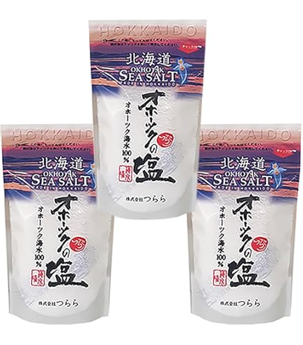 Amazon.co.jp: オホーツクの塩 オホーツク海水100％ 100g : 食品・飲料
