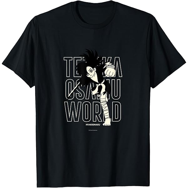 どろろTシャツ 黒 Amazon | どろろ ANIME(どろろ&百鬼丸) (C)TEZUKA PRODUCTIONS T