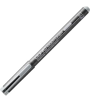 Amazon | コピック マルチライナー 0.1 WRM グレー | アート