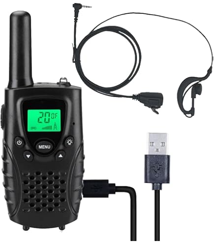 Amazon | トランシーバー 1台セット T48 トランシーバーイヤホンマイク