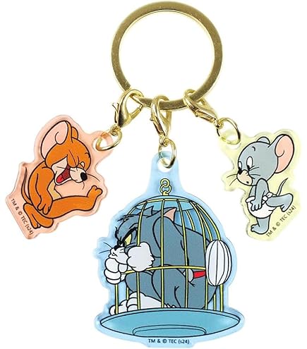 Amazon.co.jp: ティーズファクトリー トムとジェリー 3チャーム