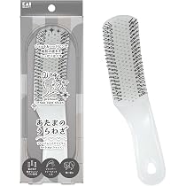 Amazon.co.jp: 貝印 あたまのうらわざ ヘアブラシ スカルプケア