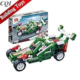 Building Toys Racing Car Building Blocksセット138pcs DIYアセンブリ教育Building Constructionブロックおもちゃヘルプwith脳開発f