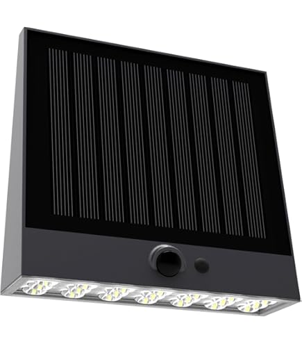 Brighticonic Solar Sign Lights Outdoor ? LED Solar Sign Light For House Numbers Real Estate Signs 13 Warm White Floodlight Ip65 Waterproof Dusk To Dawn Solar Mailbox Light Wallground Mount