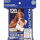 コクヨ(KOKUYO) インクジェット 印画紙原紙 高光沢 L判 120枚 KJ-D11L-120