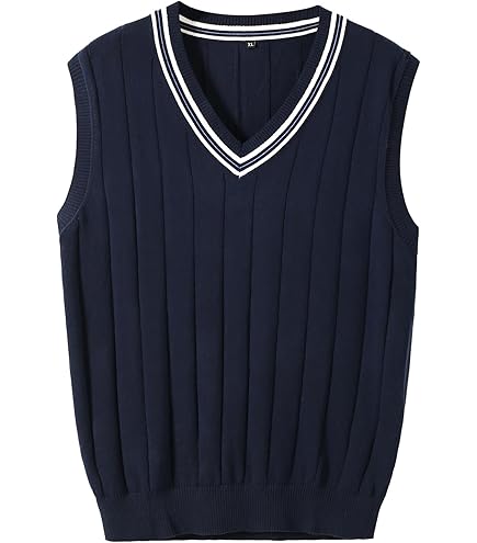 needles sleeve less shirt ノースリーブベスト、Lサイズ Amazon.co.jp: ニットベスト メンズ ジレ ベスト オーバーサイズ