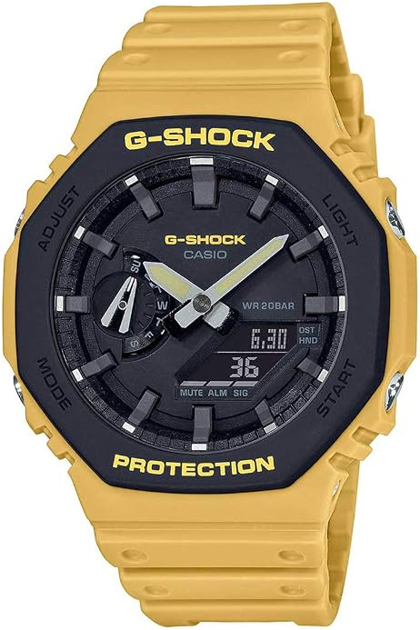 G Shock Men's Ga-2100 Utility Color Watch Resin Yellow : Amazon.com.au:  Clothing, Shoes \u0026 Accessories
