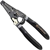 フジ矢 ワイヤーストリッパB型 165mm 黒金・バネ付 PP323B-165-BG ブラック