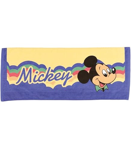Amazon｜スケーター(Skater) フェイスタオル ディズニー レトロ