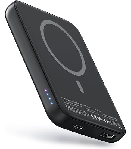 【2023新登場・MagSafe対応】モバイルバッテリー 16000mAh Amazon | MagSafe対応 モバイルバッテリー マグネット式