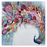 ヨセミテホーム装飾ピーコックFlourish壁アート ARTAD0140D