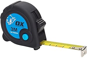 OX Trade 3m Tape Measure - Metric Only