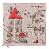 北欧雑貨 ムーミン 三重 ガーゼ ハンカチ スケッチハウス ピンク 28×28cm