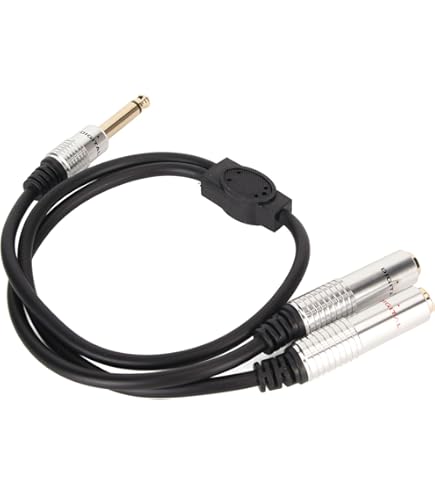 Amazon | Hosa YPP-111 モノラルフォンオス-モノラルフォンメス×2 Y