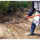 [WOLF Garten] ウルフガルテン：マルチスター：耕運レーキ DO-M40とハンドルセット ノーブランド品