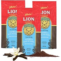 Amazon.co.jp: ライオンコーヒー バニラマカダミア 24oz 680g (豆