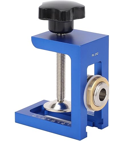Milescraft 1332 Joint Mate - New, Improved Handheld Dowel Jig For Corner, Edge, And Surface Joints, 3 Metal Bushing Sizes (1/4", 5/16", 3/8") And Self -Centering Pins, Includes Removable Fence