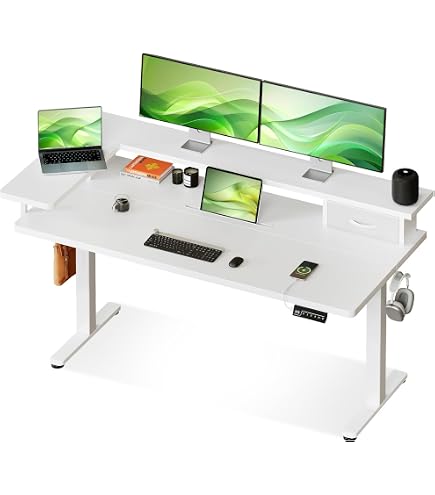 Amazon | AODK 昇降デスク 電動 昇降式デスク 昇降式 ゲーミングデスク
