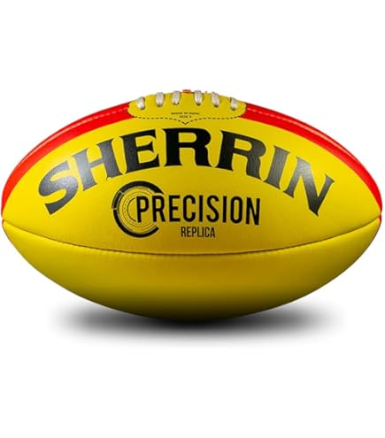 Sherrin KB Match Leather Football, Size 4, Red : Amazon.com