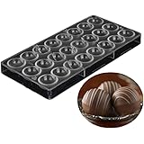 ポリカーボネートチョコレート金型金型DIY製菓道具ハンドメイドセミクリア球Shaped